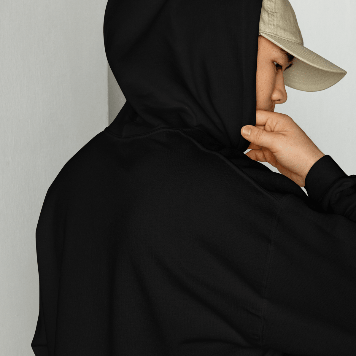 Crowned in SILENCE Valor Officials Black hoodie - VALOR OFFICIALS
