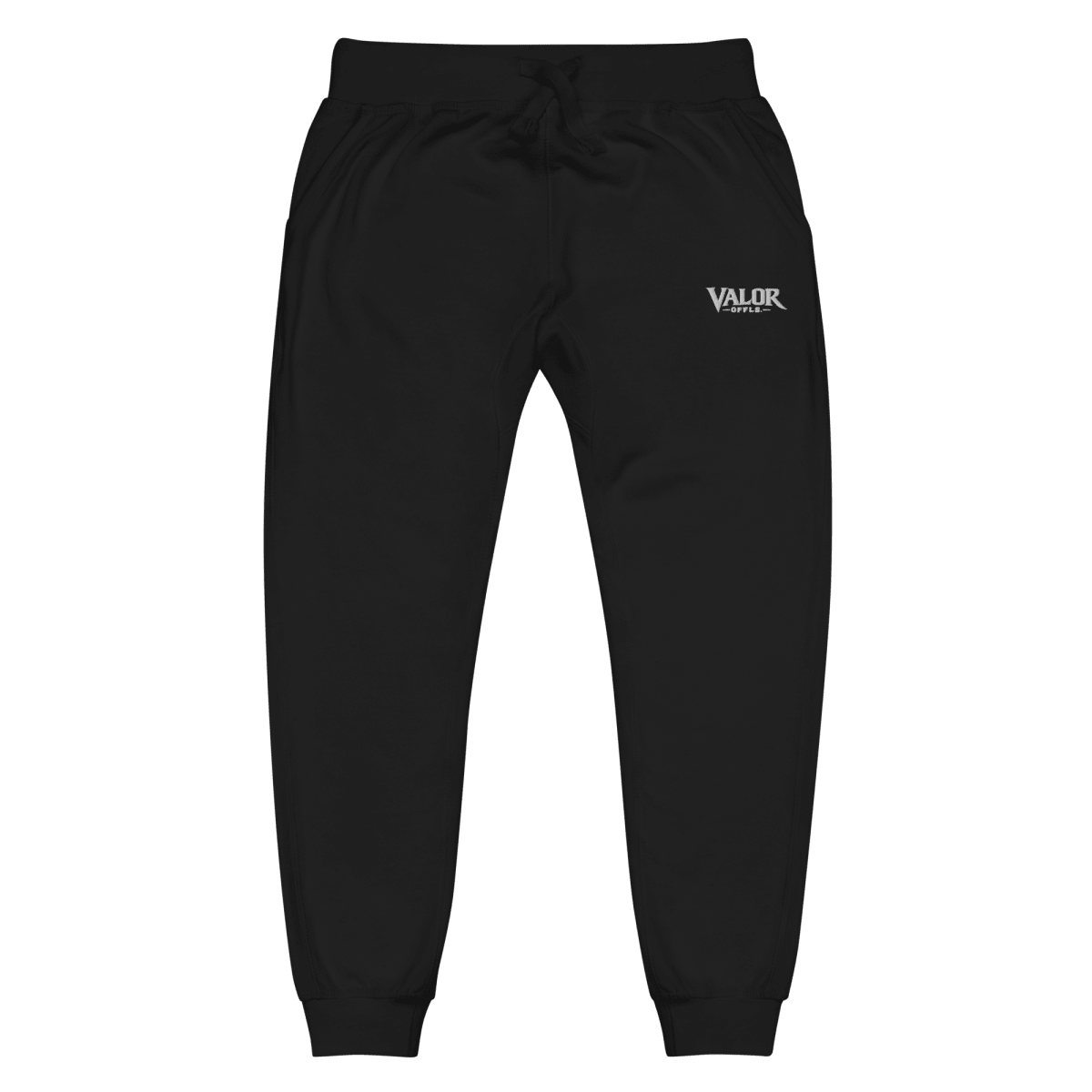 Issue 001 Valor Officials Black sweatpants - VALOR OFFICIALS