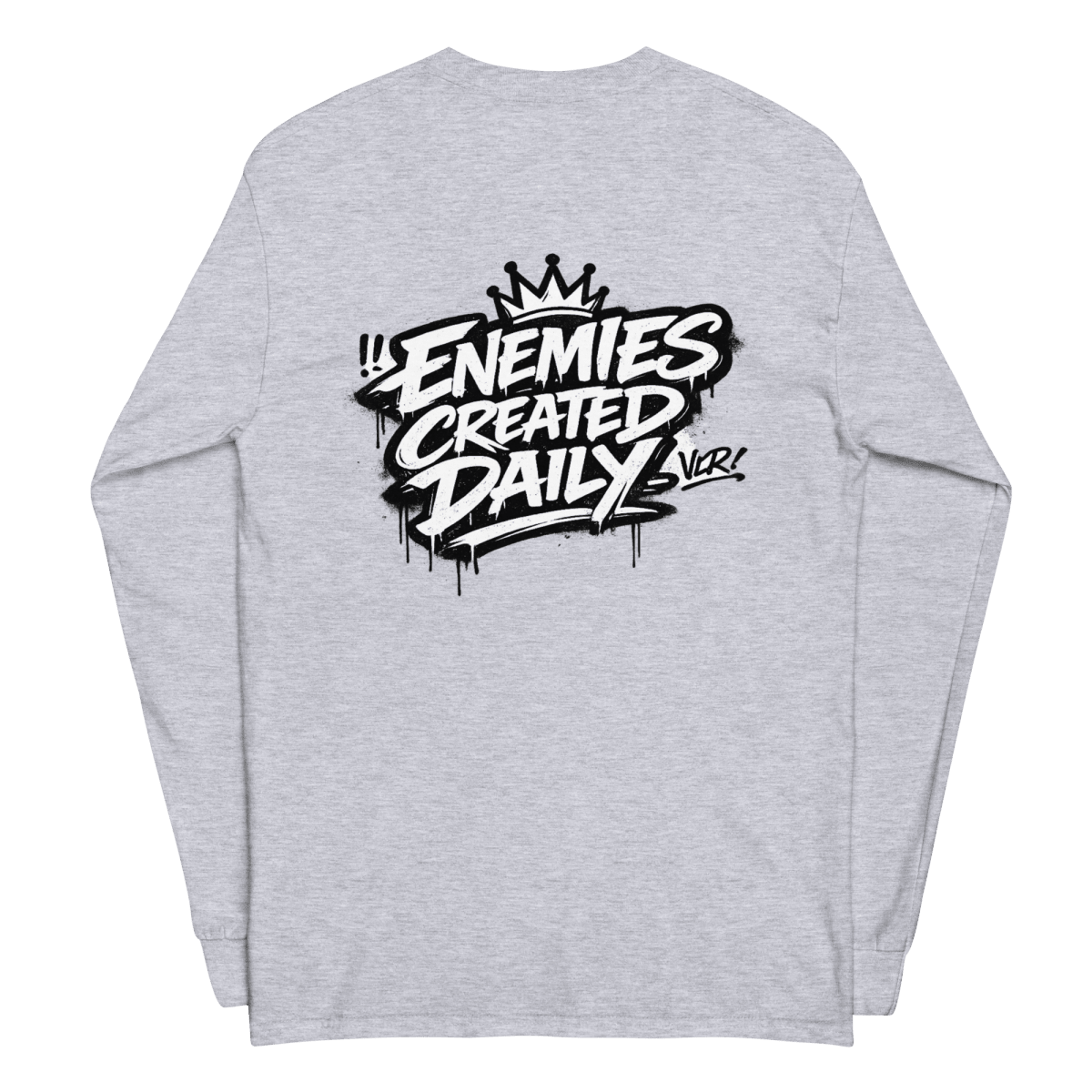 No Peace Valor Officials Vintage Grey Long sleeve - VALOR OFFICIALS