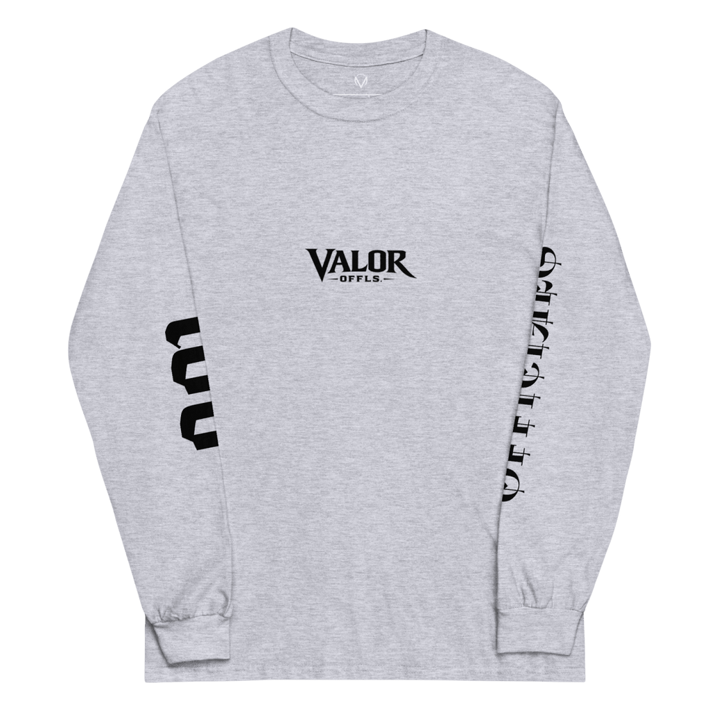 No Peace Valor Officials Vintage Grey Long sleeve - VALOR OFFICIALS