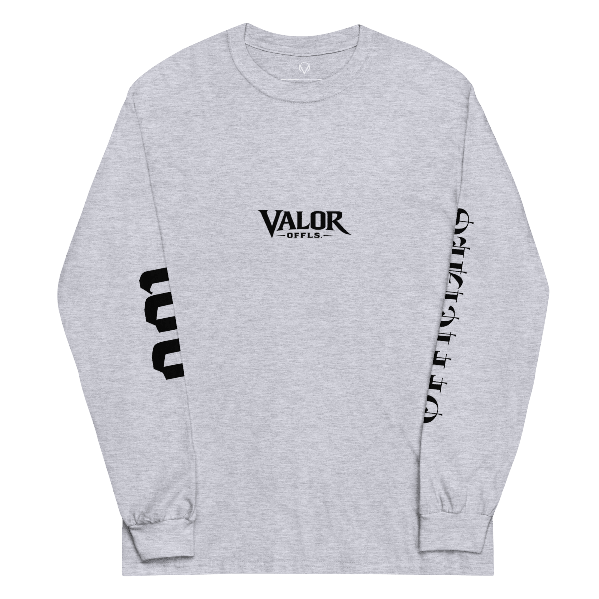 No Peace Valor Officials Vintage Grey Long sleeve - VALOR OFFICIALS