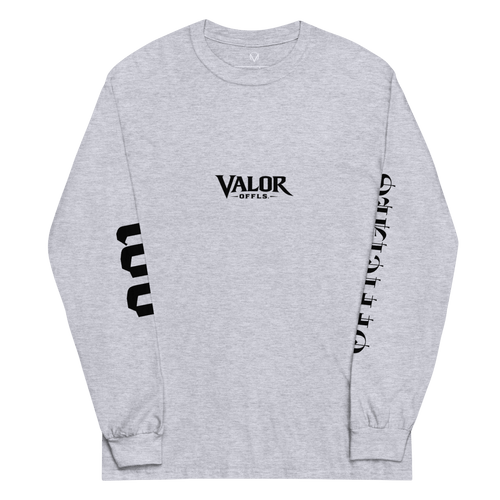 No Peace Valor Sleeve Streetwear Long Sleeve Shirt