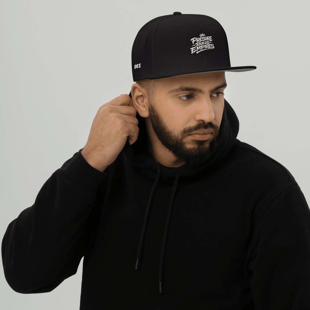Official Crown Valor Official Black Snapback Cap - VALOR OFFICIALS