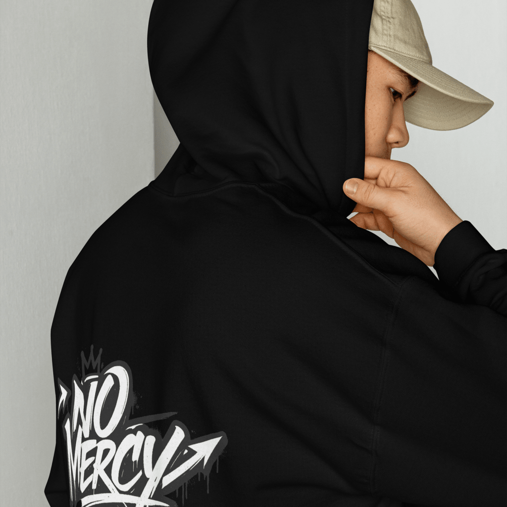 Unisex No Mercy Valor officials Black Hoodie - VALOR OFFICIALS