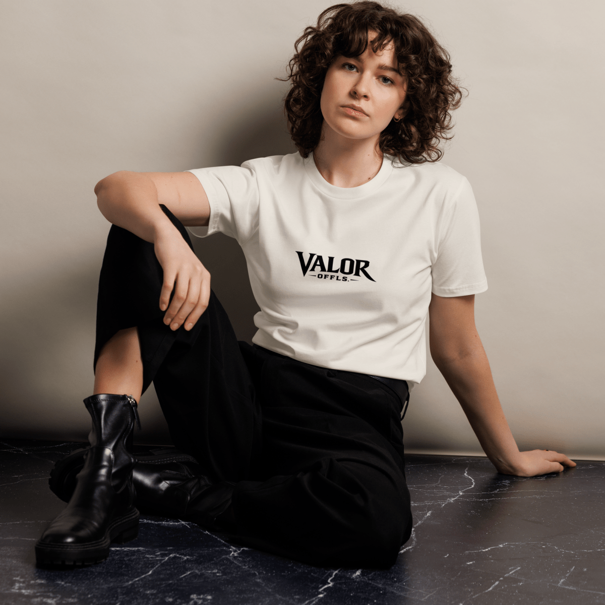Unisex Premium Rule Through Pressure Valor Official TEE - VALOR OFFICIALS
